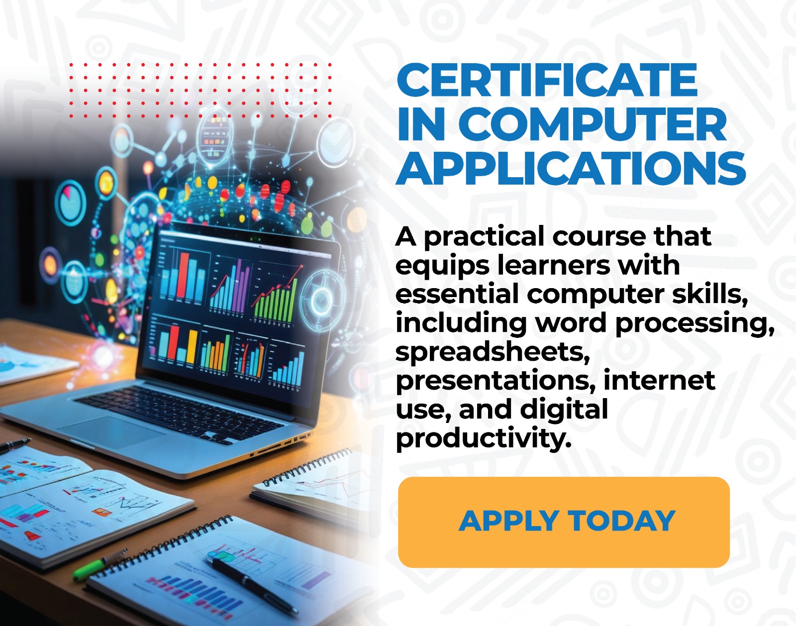 Certificate in computer Applications